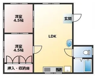 中澤ビル【3階】の間取り