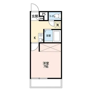 ZEROフラット【1階】の間取り