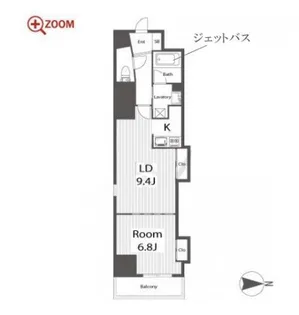 エルブ葵【9階】の間取り