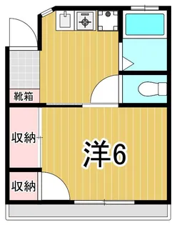 SKハイツ【2階】の間取り