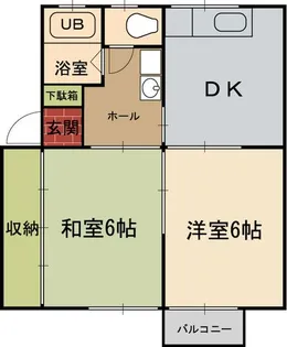 メゾンリベルテ【2階】の間取り