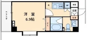コンテント浅草橋【2階】の間取り