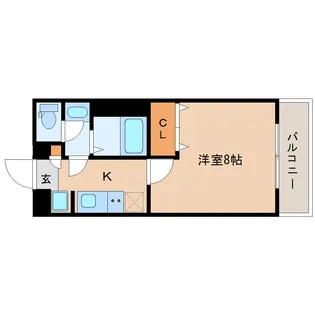 リブリ・T&C旭の森【2階】の間取り