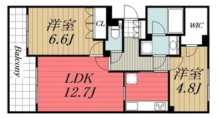 千葉県千葉市美浜区打瀬2【マンション】の間取り
