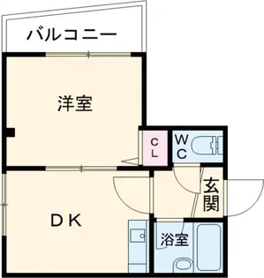 プチプルージュ【1階】の間取り