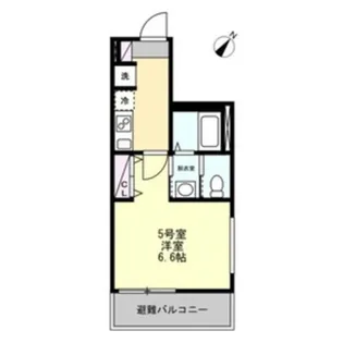 TFレジデンス南林間A【1階】の間取り