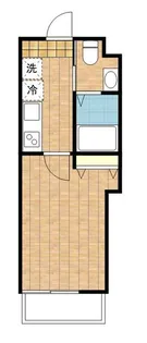 フォレスト南多摩【2階】の間取り