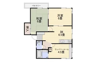 タウニー笹口【2階】の間取り