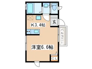 インペリアル湘南【2階】の間取り