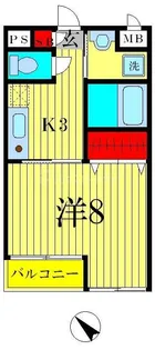 Ai court 南流山【3階】の間取り