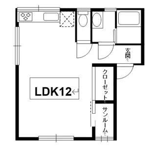 メゾンリラ【2階】の間取り