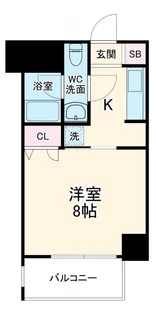 レジディア新横浜【5階】の間取り