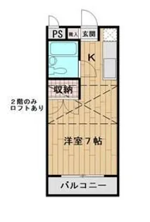 10スポット【2階】の間取り