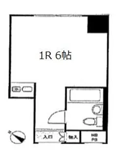 ダイアパレス伊勢佐木町【1階】の間取り