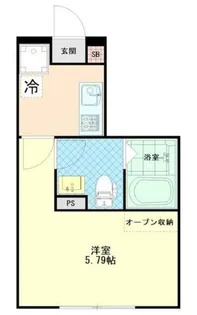 ブルーム立川【1階】の間取り