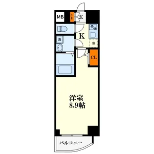 大阪府大阪市東淀川区小松1【マンション】の間取り