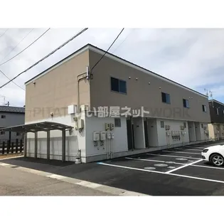 新潟県燕市八王寺【アパート】の外観