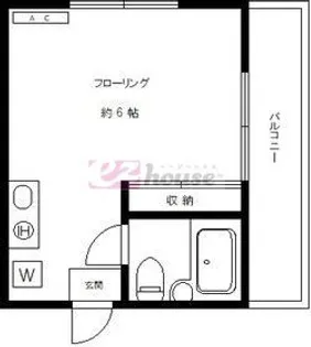 東京都杉並区宮前4【アパート】の間取り