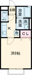 エスペランス【2階】の間取り