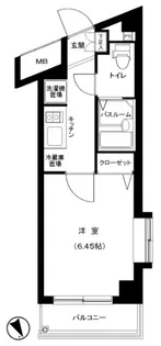グランフォース西新井【5階】の間取り