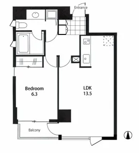 ALLURE【3階】の間取り