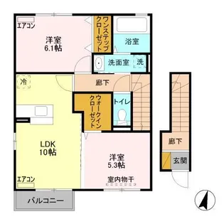 Croire【2階】の間取り