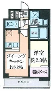 ドゥーエ浅草橋II【4階】の間取り