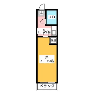 第2岐阜県ビル【8階】の間取り