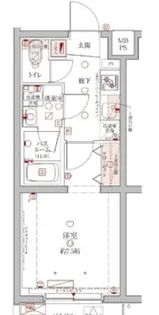 クレヴィスタ常盤台【3階】の間取り