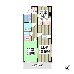 ステーションサイドビル【2階】の間取り