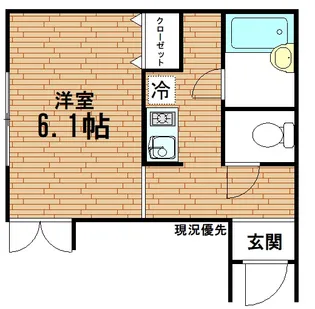 東京都荒川区東尾久4【アパート】の間取り