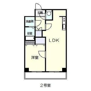 グラシアス【2階】の間取り