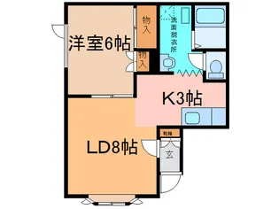 ピュア193【1階】の間取り