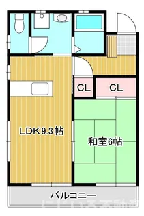 レジデンス梶島【2階】の間取り
