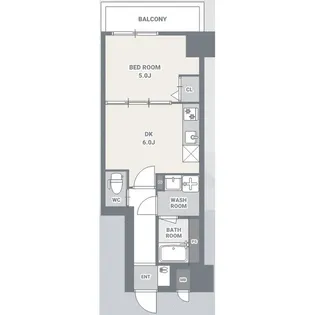 東京都江東区大島8【マンション】の間取り