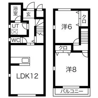 スマイルM&E東館【1階】の間取り