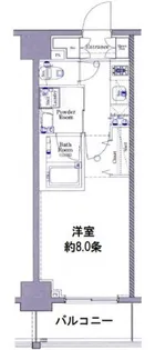 ジーベック両国【5階】の間取り