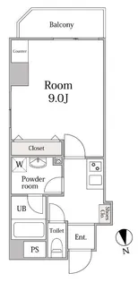 エトワール西葛西II(E-204)【4階】の間取り