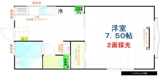 ハイツフレンド太田宝町【1階】の間取り
