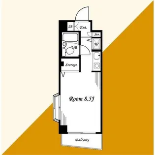 メゾンラフィット【2階】の間取り