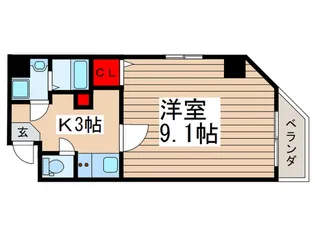 BlueSky南千住【7階】の間取り