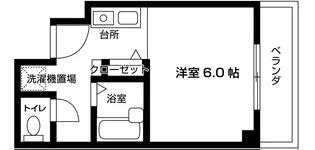 ホスピタリテ市川真間【1階】の間取り