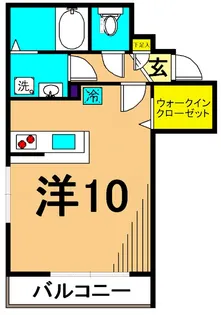 セレ大井町【2階】の間取り