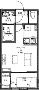 KEIAI RESIDENCE 小岩【3階】の間取り