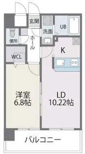 レジデンス20【2階】の間取り