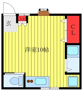 ファイン滝野川A【2階】の間取り