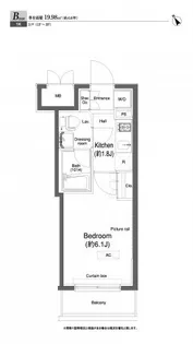 プラウドフラット小石川【2階】の間取り
