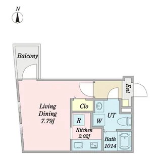 Cherim武蔵境【2階】の間取り