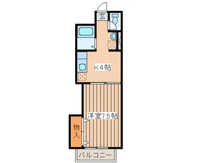 ア-バンハイツ福住II【3階】の間取り