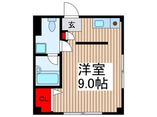 ハイツ氷川【1階】の間取り